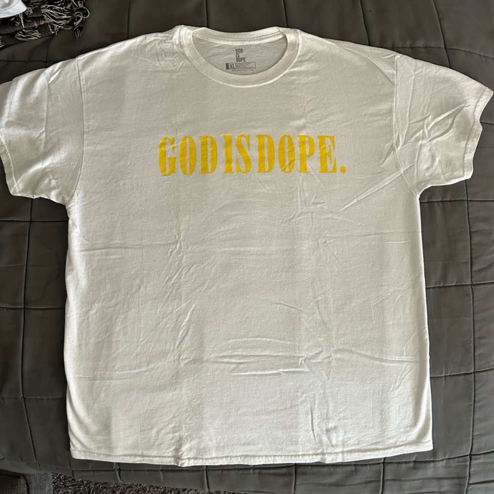 GOD IS DOPE T-Shirt, Size XL, Worn Once, Great Condition.